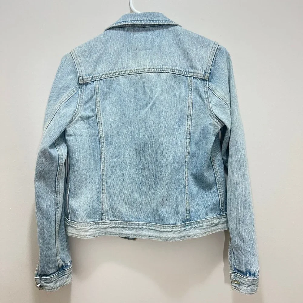 Joe's Jeans Blue Denim Jacket Size Small - Picture 2 of 5